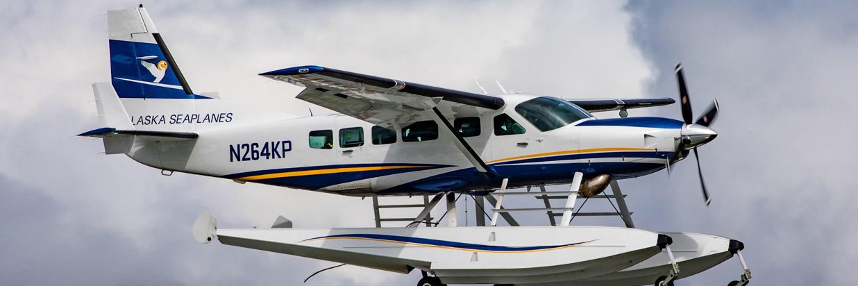 Alaska Seaplanes, Gustavus, Juneau flight sight seeing